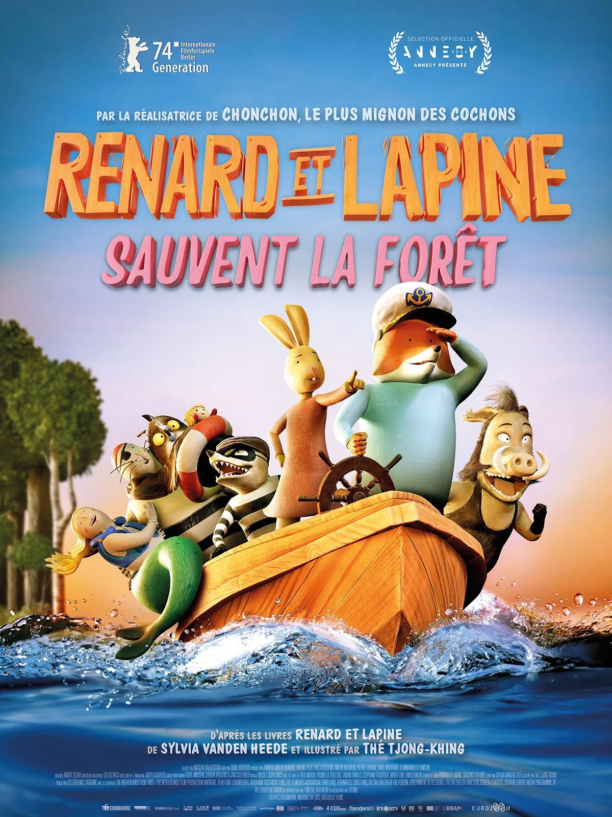 Renard et lapine