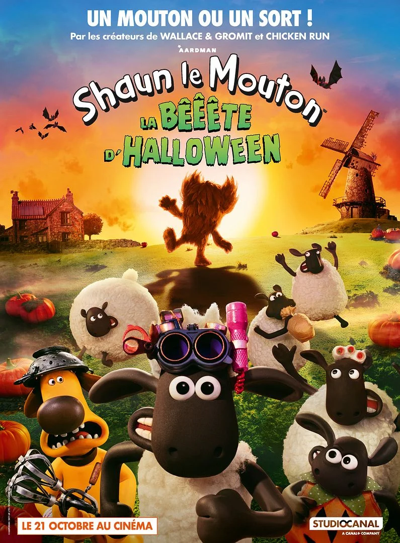 shaun le mouton halloween